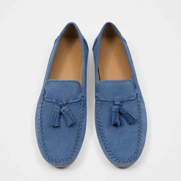 Zara | Shoes | Zara Leather Driving Loafer Zara Moccasin  display picture 2